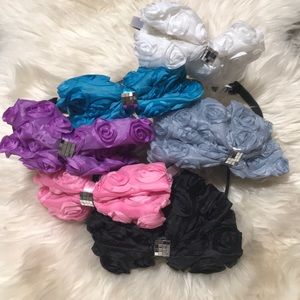 Head Bands Bows Lot of 6